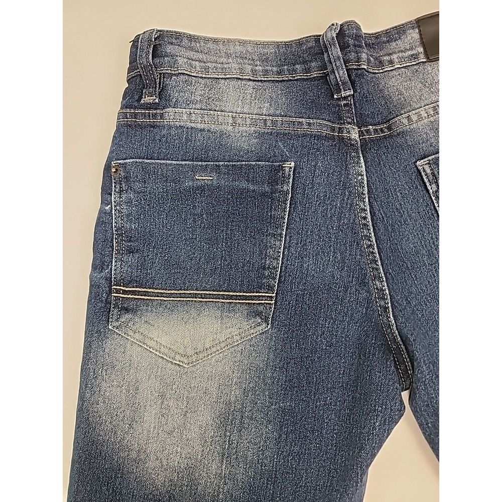 Vintage Southpole Bermuda Jean Shorts Men's 30x11‎ Y2K Jorts Acid Wash Preppy - Picture 6 of 12